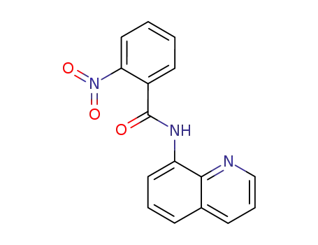 Molecular Structure of 33757-51-6 (Benzamide, 2-nitro-N-8-quinolinyl-)