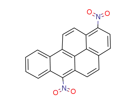 Molecular Structure of 128714-75-0 (1,6-DINITROBENZO(A)PYRENE)