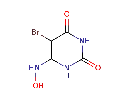 5-Bromo-6-hydroxyamino-dihydro-pyrimidine-2,4-dione