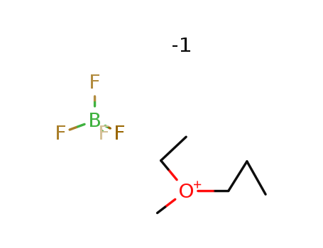 Molecular Structure of 89909-38-6 (Oxonium, ethylmethylpropyl-, tetrafluoroborate(1-))