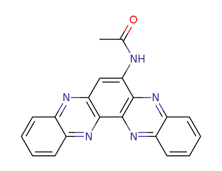N-(quinoxalino[2,3-a]phenazin-6-yl)acetamide