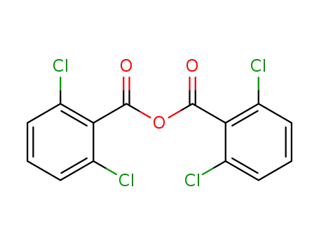 Molecular Structure of 16442-10-7 (bis(2,6-dichlorobenzoic) anhydride)