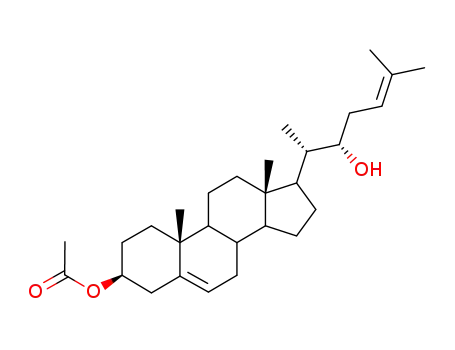 (22S)-3β-Acetoxy-22-hydroxycholesta-5,24-diene
