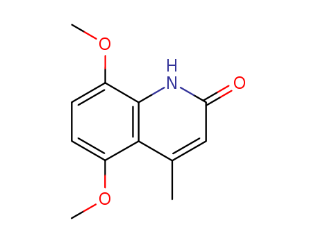 2(1H)-Quinolinone,5,8-dimethoxy-4-methyl- cas  23947-41-3