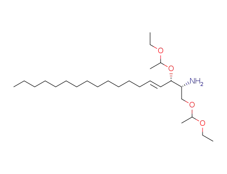 (2R,3S,4E)-1,3-di-O-(1-ethoxyethyl)-2-amino-4-octadecene-1,3-diol