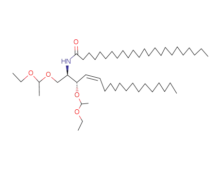 (2R,3S,4Z)-1,3-di-O-(1-ethoxyethyl)-N-tetracosanyl-2-amino-4-octadecene-1,3-diol