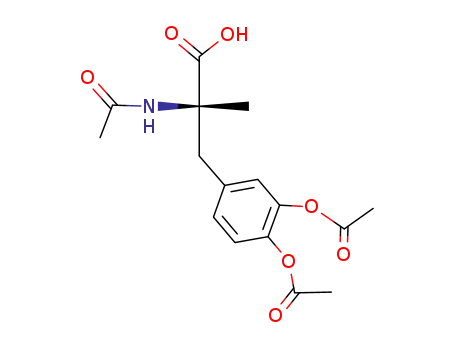 (2S)-N-acetyl-3-(3',4'-diacetoxyphenyl)-2-methylalanine