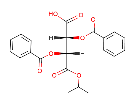 isopropyl hydrogen 2,3-di-O-benzoyl-L-(+)-tartrate
