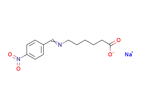 Sodium; 6-{[1-(4-nitro-phenyl)-meth-(E)-ylidene]-amino}-hexanoate