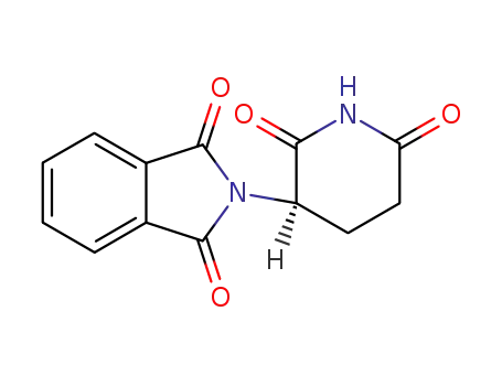Molecular Structure of 2614-06-4 ((R)-(+)-THALIDOMIDE)