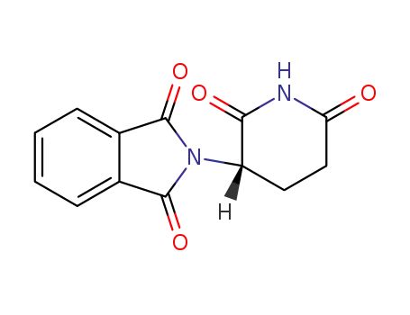 Molecular Structure of 841-67-8 ((-)-THALIDOMIDE)