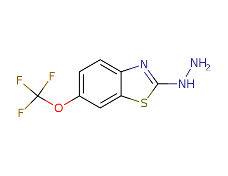 2-HYDRAZONO-6-(TRIFLUOROMETHOXY)-2,3-DIHYDROBENZO[D]THIAZOLE  CAS NO.133840-98-9