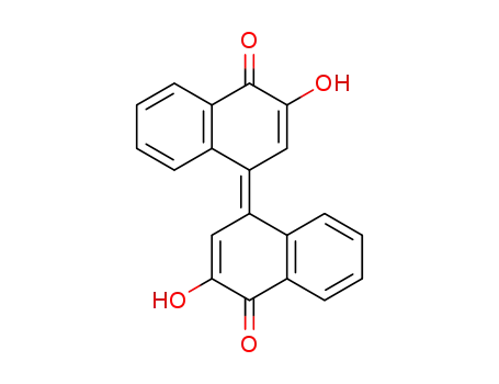 3,3'-Dihydroxy-4,4'-dioxo-1,1',4,4'-tetrahydro-1,1'-binaphthyliden