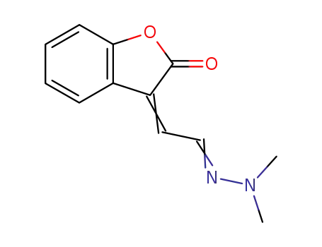 3-<2-(Dimethylhydrazono)ethyliden>-2(3H)-benzofuranon