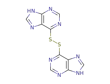 9H-Purine,6,6'-dithiodi- cas  49808-20-0