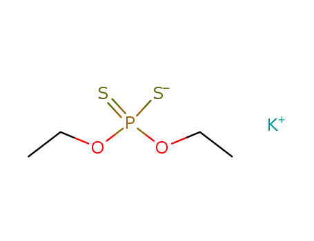 Molecular Structure of 3454-66-8 (DIETHYL DITHIOPHOSPHATE, POTASSIUM SALT)