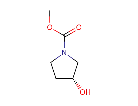 1-Pyrrolidinecarboxylicacid,3-hydroxy-,methylester,(R)-(9CI)