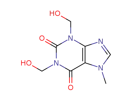 1,3-Bis-hydroxymethyl-7-methyl-3,7-dihydro-purine-2,6-dione