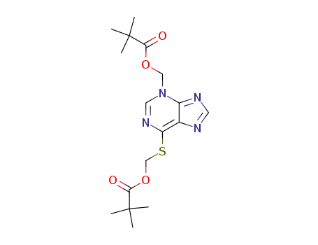 S6,3-bispivaloyloxymethyl-6-mercaptopurine