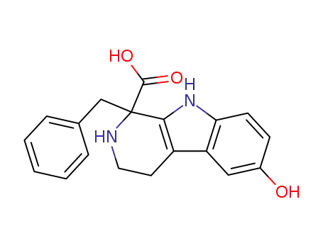 1-benzyl-1,2,3,4-tetrahydro-8-hydroxy-β-carboline-1-carboxylic acid