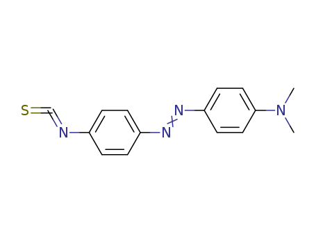 Molecular Structure of 7612-98-8 (4-(N,N-DIMETHYLAMINO)AZOBENZENE-4'-ISOTHIOCYANATE)