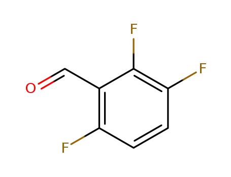 Molecular Structure of 104451-70-9 (Benzaldehyde,2,3,6-trifluoro-)