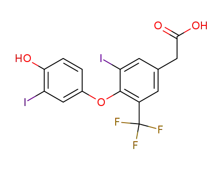 [4-(4-Hydroxy-3-iodo-phenoxy)-3-iodo-5-trifluoromethyl-phenyl]-acetic acid
