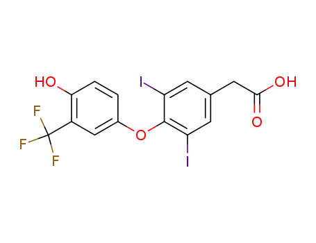 [4-(4-Hydroxy-3-trifluoromethyl-phenoxy)-3,5-diiodo-phenyl]-acetic acid