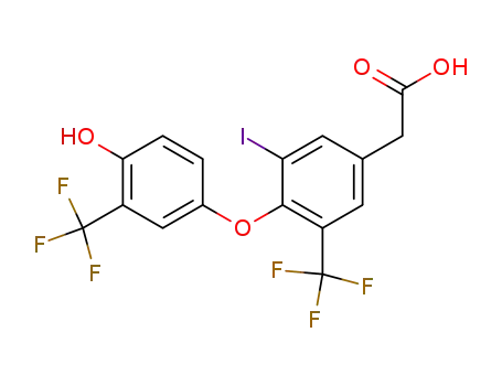 [4-(4-Hydroxy-3-trifluoromethyl-phenoxy)-3-iodo-5-trifluoromethyl-phenyl]-acetic acid