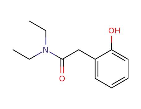 Molecular Structure of 182962-47-6 (Benzeneacetamide, N,N-diethyl-2-hydroxy-)