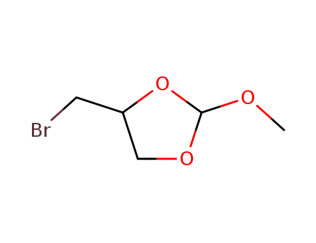 trans 4-(bromomethyl)-2-methoxy-1,3-dioxolane