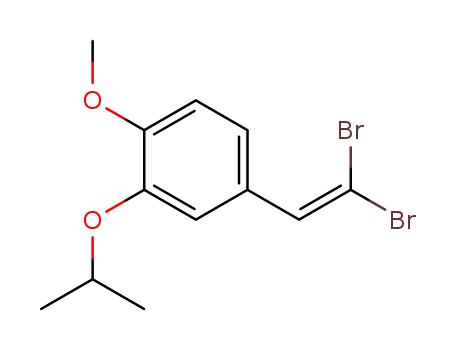 β,β-dibromo-3-isopropoxy-4-methoxystyrene
