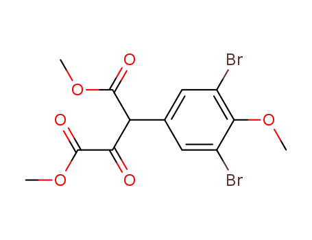2-(3,5-dibromo-4-methoxy-phenyl)-3-hydroxy-but-2-enedioic acid dimethyl ester