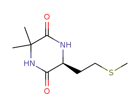 (S)-3,3-Dimethyl-6-(2-methylsulfanyl-ethyl)-piperazine-2,5-dione