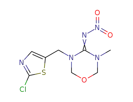 Molecular Structure of 153719-23-4 (Thiamethoxam)