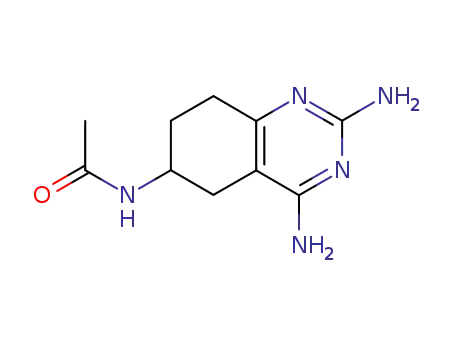 (+/-)-N-(2,4-diamino-5,6,7,8-tetrahydro-6-quinazolinyl)acetamide