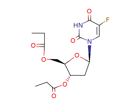 Uridine, 2-deoxy-5-fluoro-, 3,5-dipropionate cas  4564-21-0
