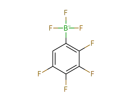 2,3,4,5-tetrafluorophenyltrifluoroborate anion
