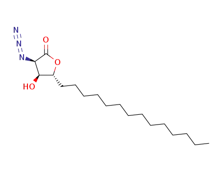 (3R,4S,5R)-3-Azido-4-hydroxy-5-tetradecyl-dihydro-furan-2-one