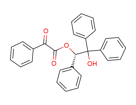 Oxo-phenyl-acetic acid (S)-2-hydroxy-1,2,2-triphenyl-ethyl ester
