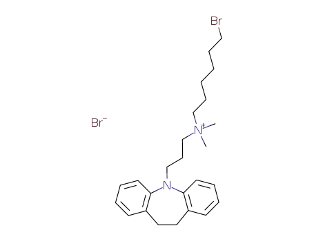(6-bromo-hexyl)-[3-(10,11-dihydro-dibenzo[b,f]azepin-5-yl)-propyl]-dimethyl-ammonium; bromide
