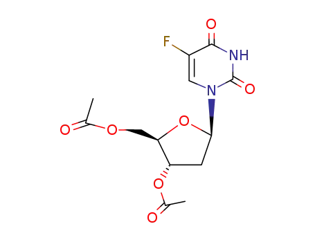 1-(2'-deoxy-3',5'-tri-O-acetyl-β-D-ribofuranosyl)-5-fluorouracil