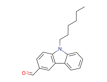 9H-Carbazole-3-carboxaldehyde, 9-hexyl-