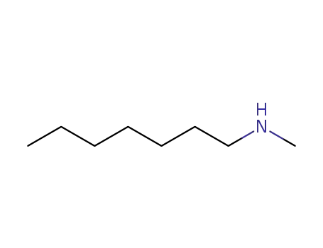 Molecular Structure of 36343-05-2 (N-HEPTYLMETHYLAMINE)