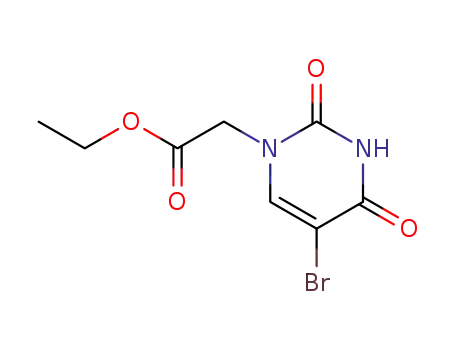 5-bromo-3,4-dihydro-2,4-dioxo-1(2H)-pyrimidineacetic acid ethyl ester
