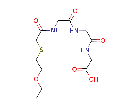 (2-{2-[2-(2-ethoxy-ethylsulfanyl)-acetylamino]-acetylamino}-acetylamino)-acetic acid