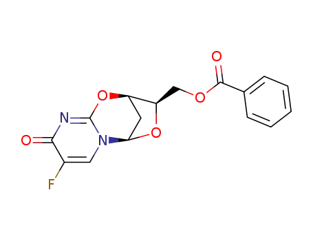 2,3'-anhydro-5'-O-benzoyl-5-fluoro-2'-deoxyuridine