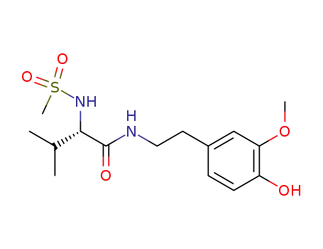 (S)-N-[2-(4-hydroxy-3-methoxy-phenyl)-ethyl]-2-methanesulfonylamino-3-methyl-butyramide