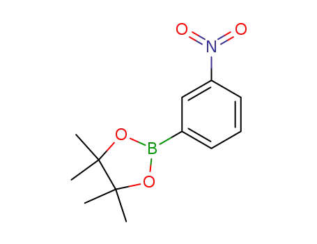 Molecular Structure of 68716-48-3 (3-(4,4,5,5-TETRAMETHYL-1,3,2-DIOXABOROLAN-2-YL)NITROBENZENE)
