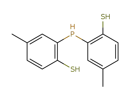 Molecular Structure of 736137-64-7 (Benzenethiol, 2,2'-phosphinidenebis[4-methyl-)